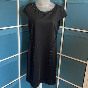 Beige by eci Black Dress with embellishments 🖤